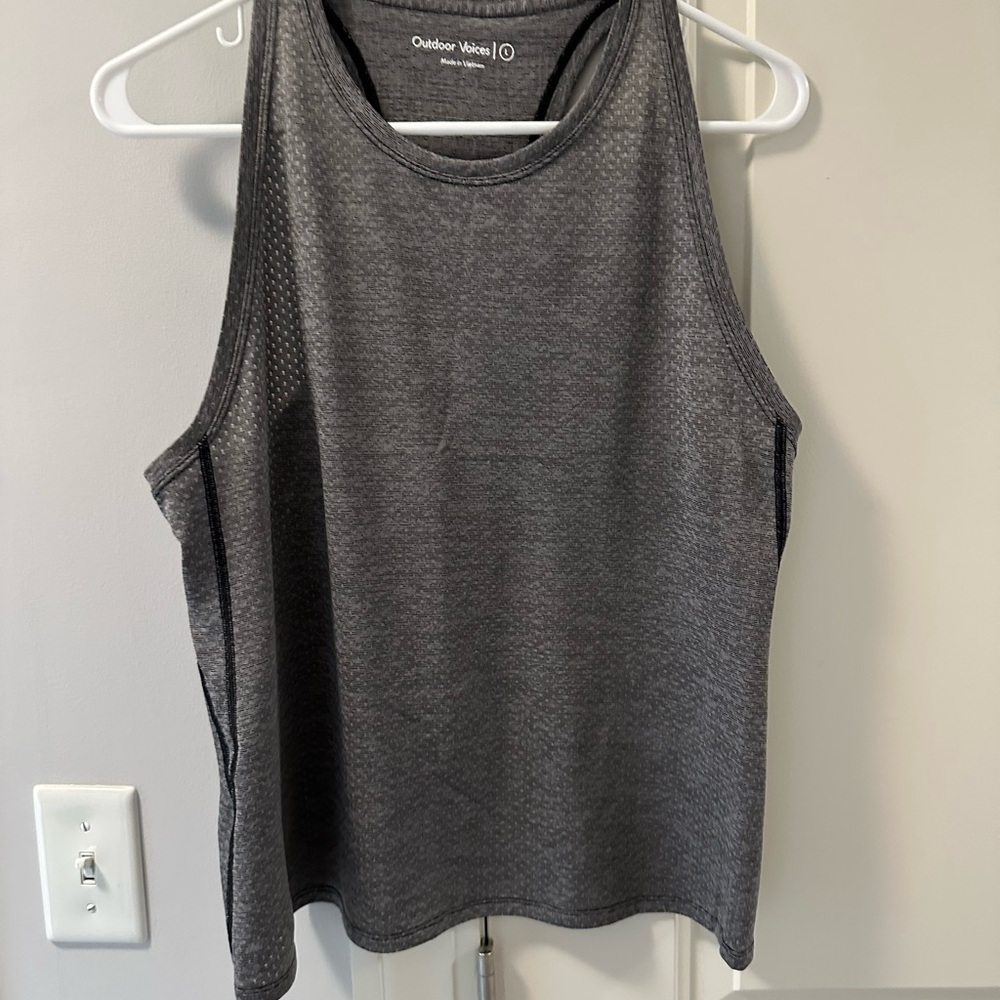 Outdoor Voices Gray Women's Tank Top